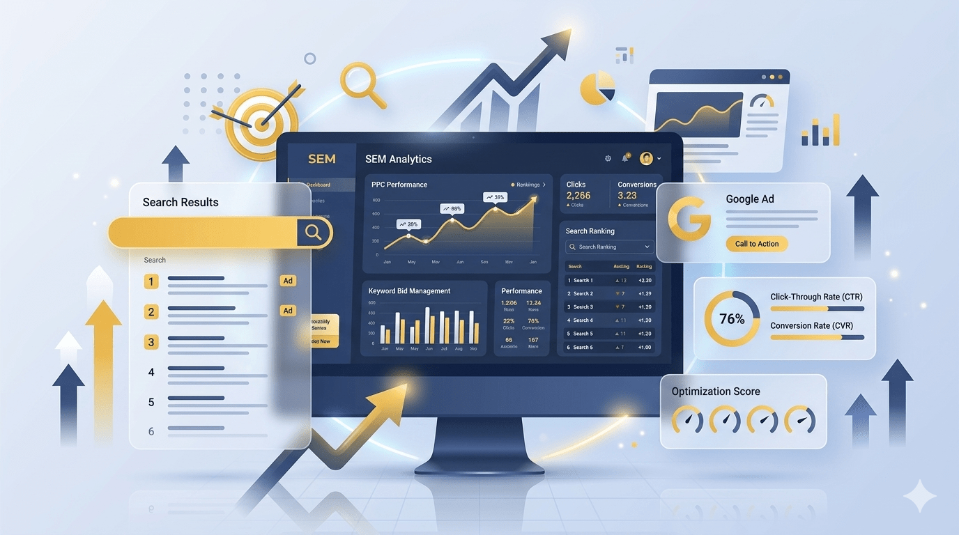 SEM campaign analytics