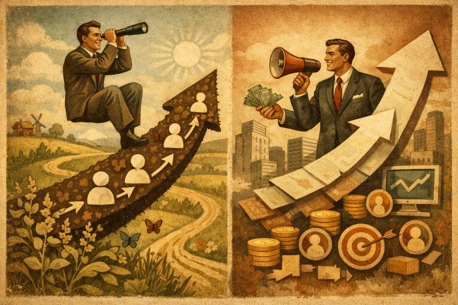 Organic Traffic vs Paid Traffic for More Leads